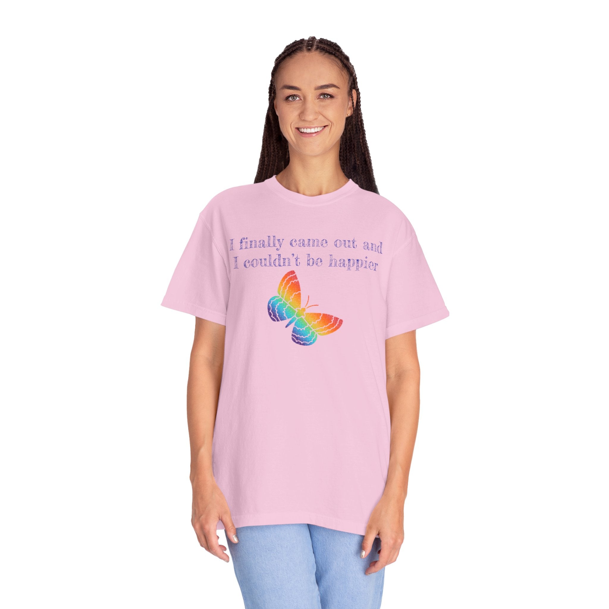 "I Finally Came Out" Pride Butterfly T-Shirt