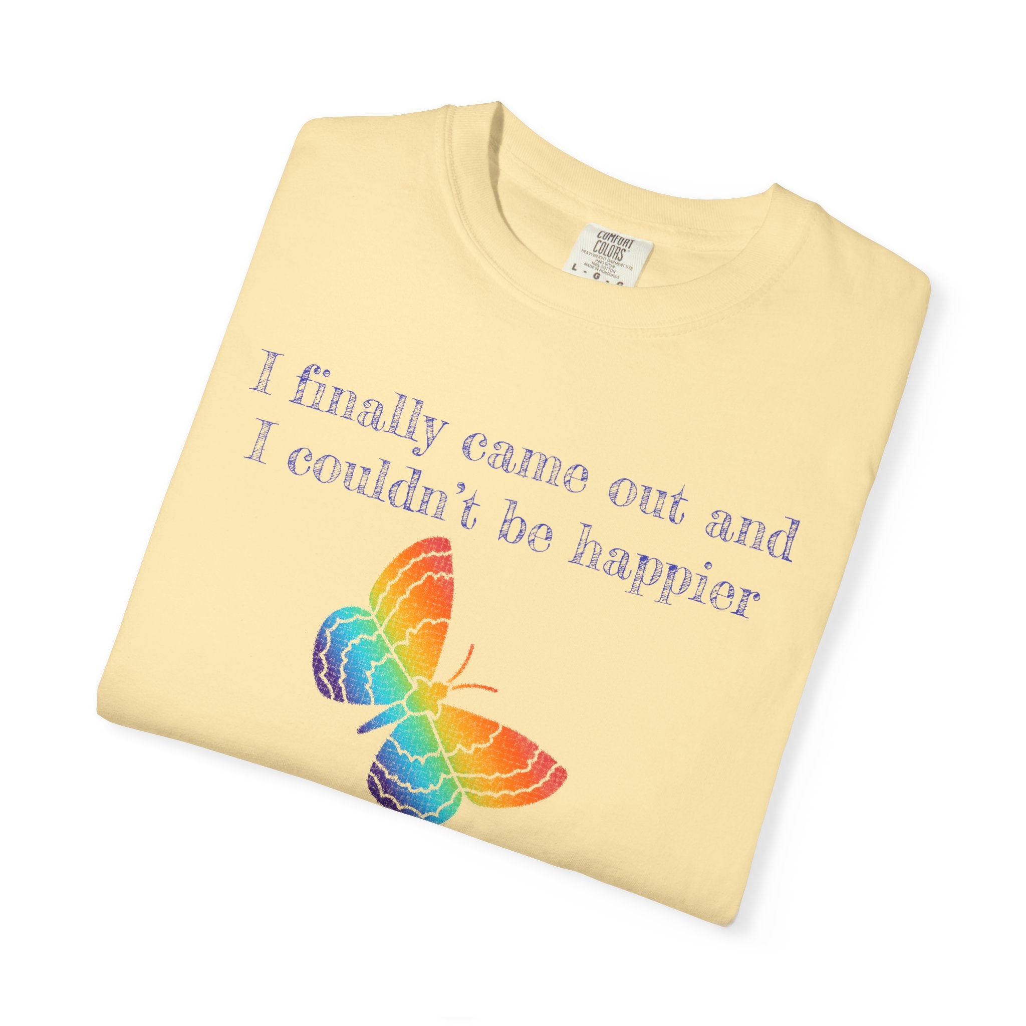 "I Finally Came Out" Pride Butterfly T-Shirt