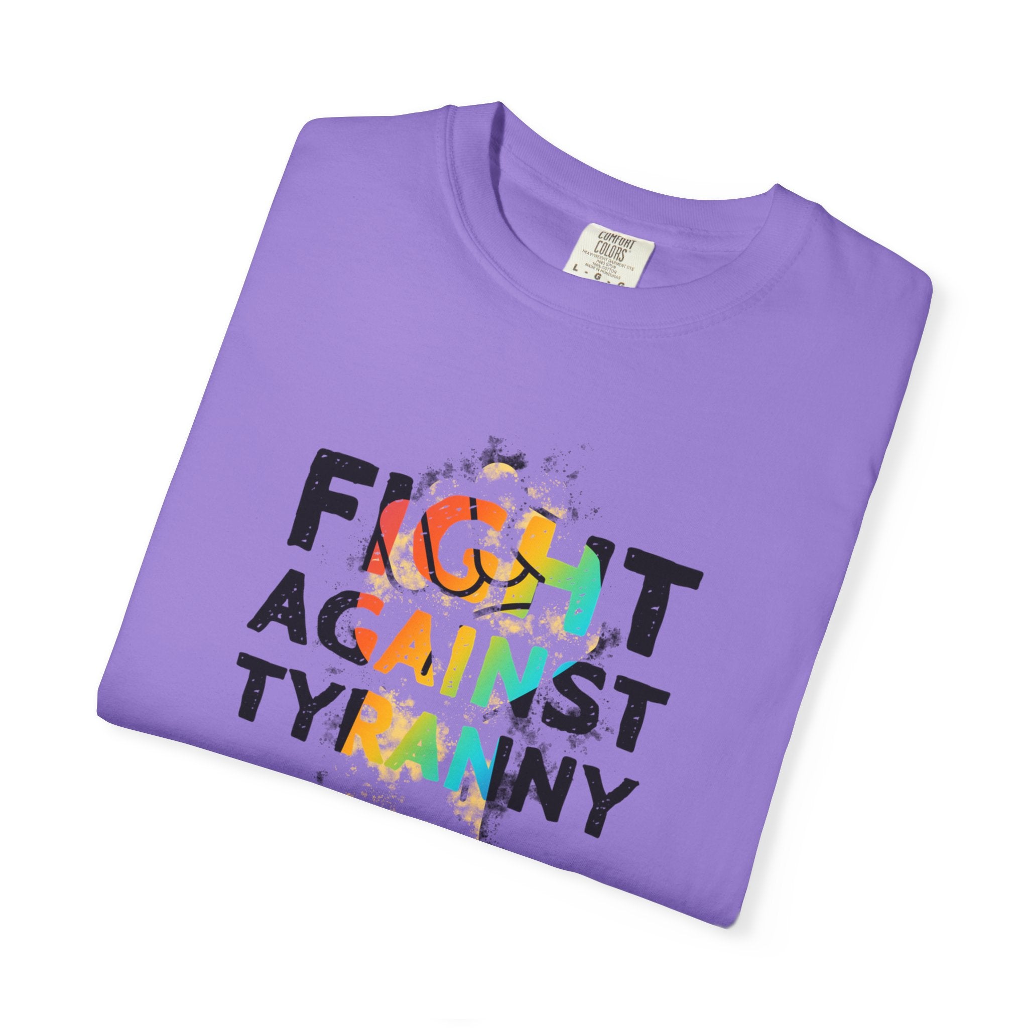 Fight Against Tyranny Rainbow Pride T-Shirt
