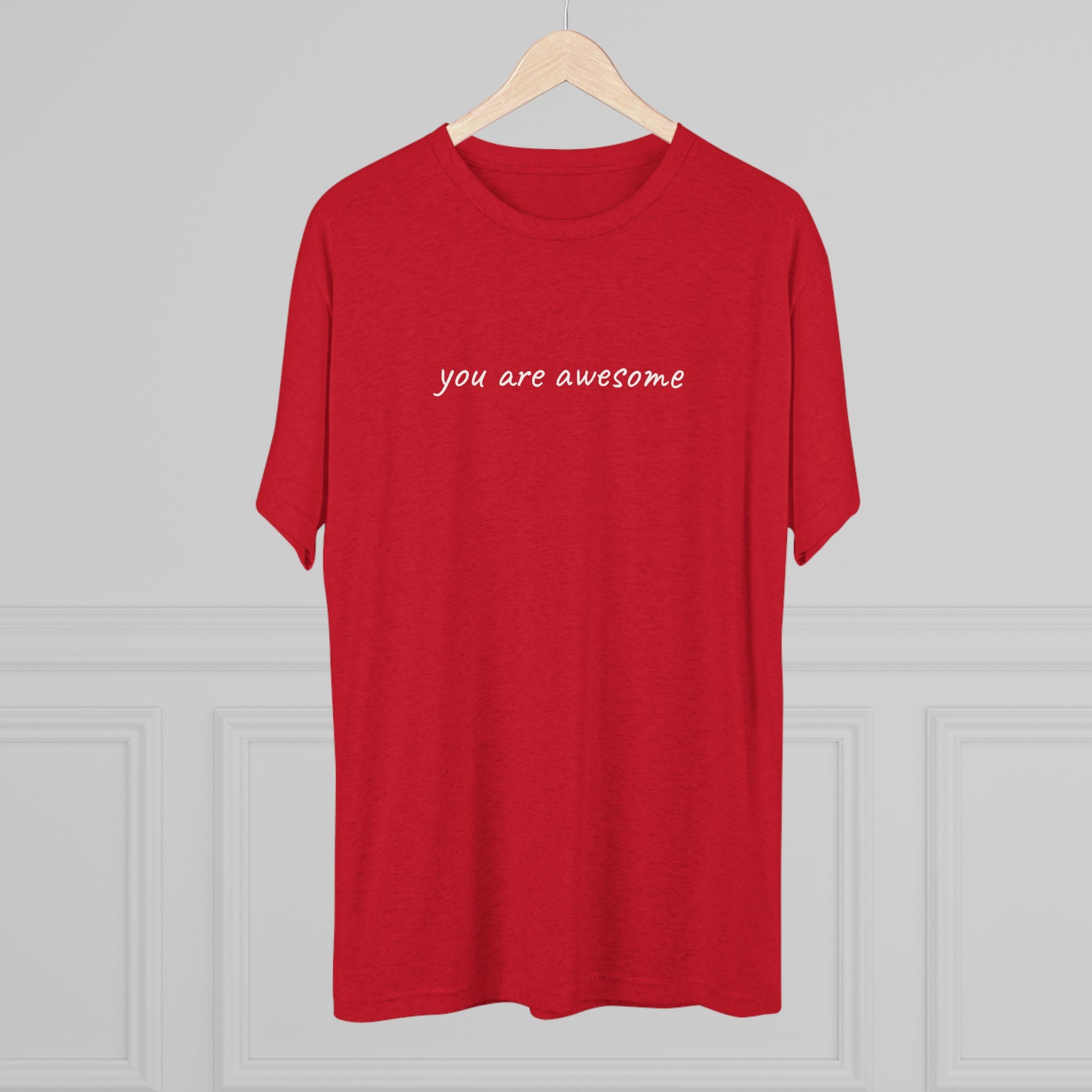 You Are Awesome Tri-Blend T-Shirt