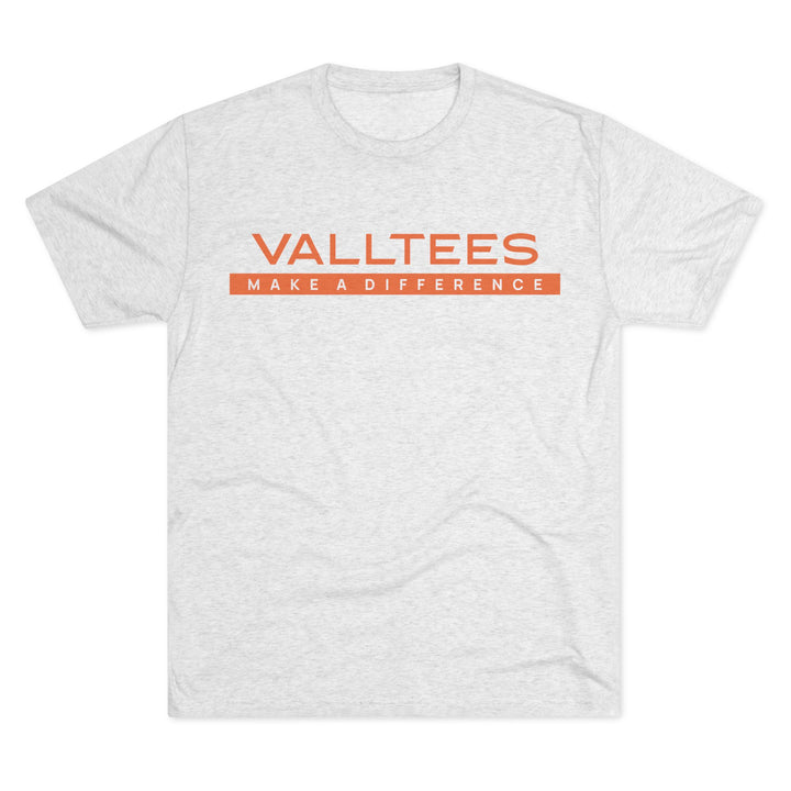 Valltees "Make a Difference" Orange/Tiger T-Shirt