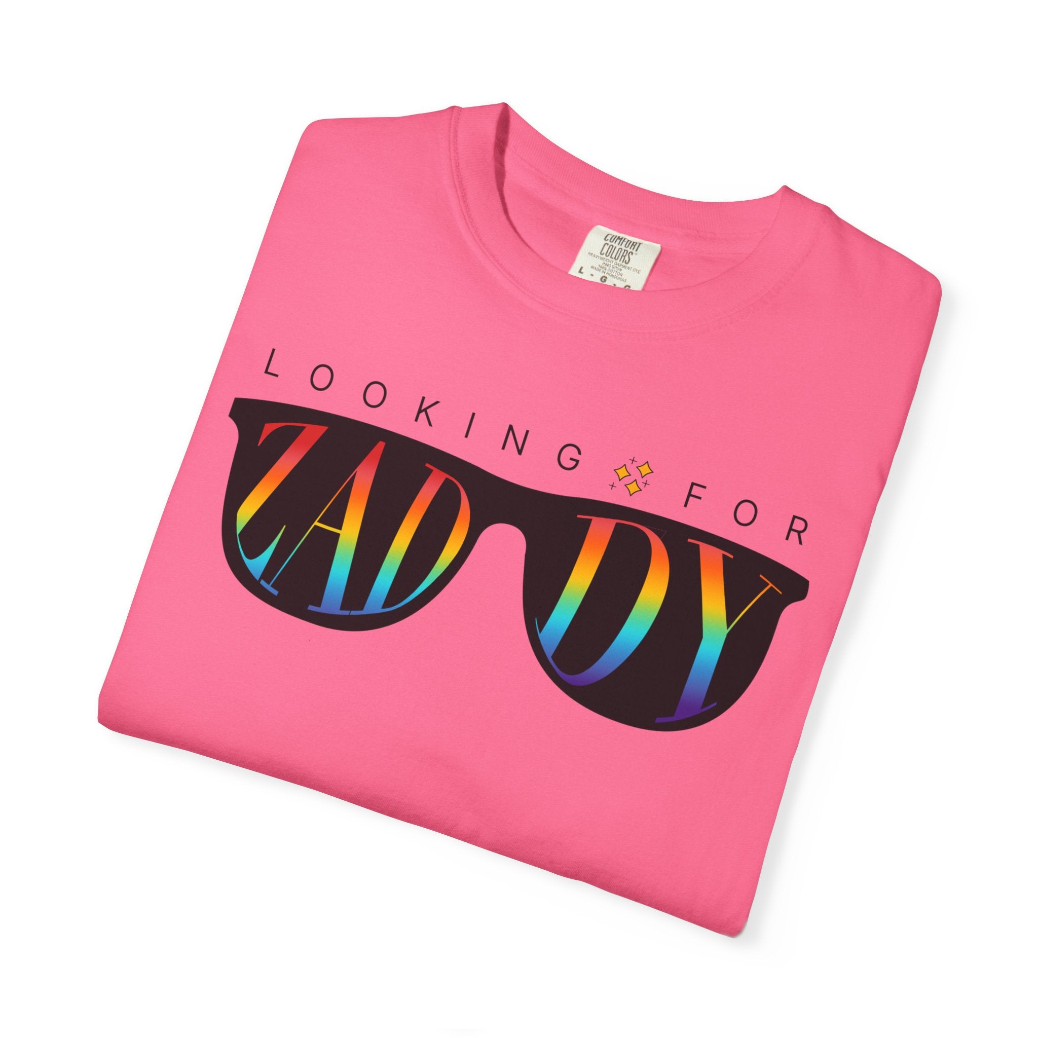 Looking for Zaddy Rainbow Pride T-Shirt