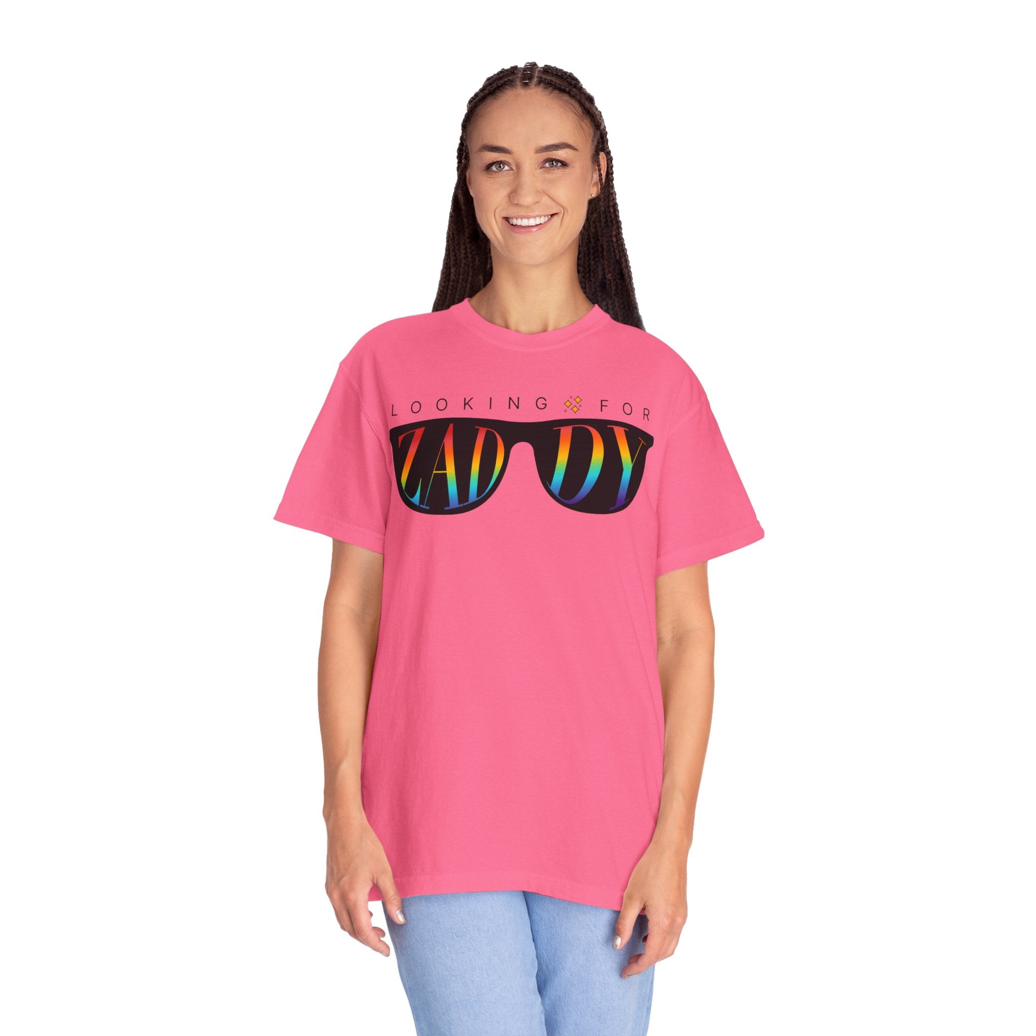 Looking for Zaddy Rainbow Pride T-Shirt