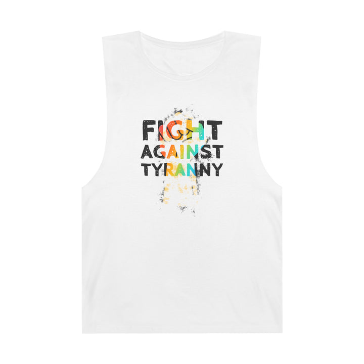 Fight Against Tyranny Rainbow Pride Sleeveless Tank
