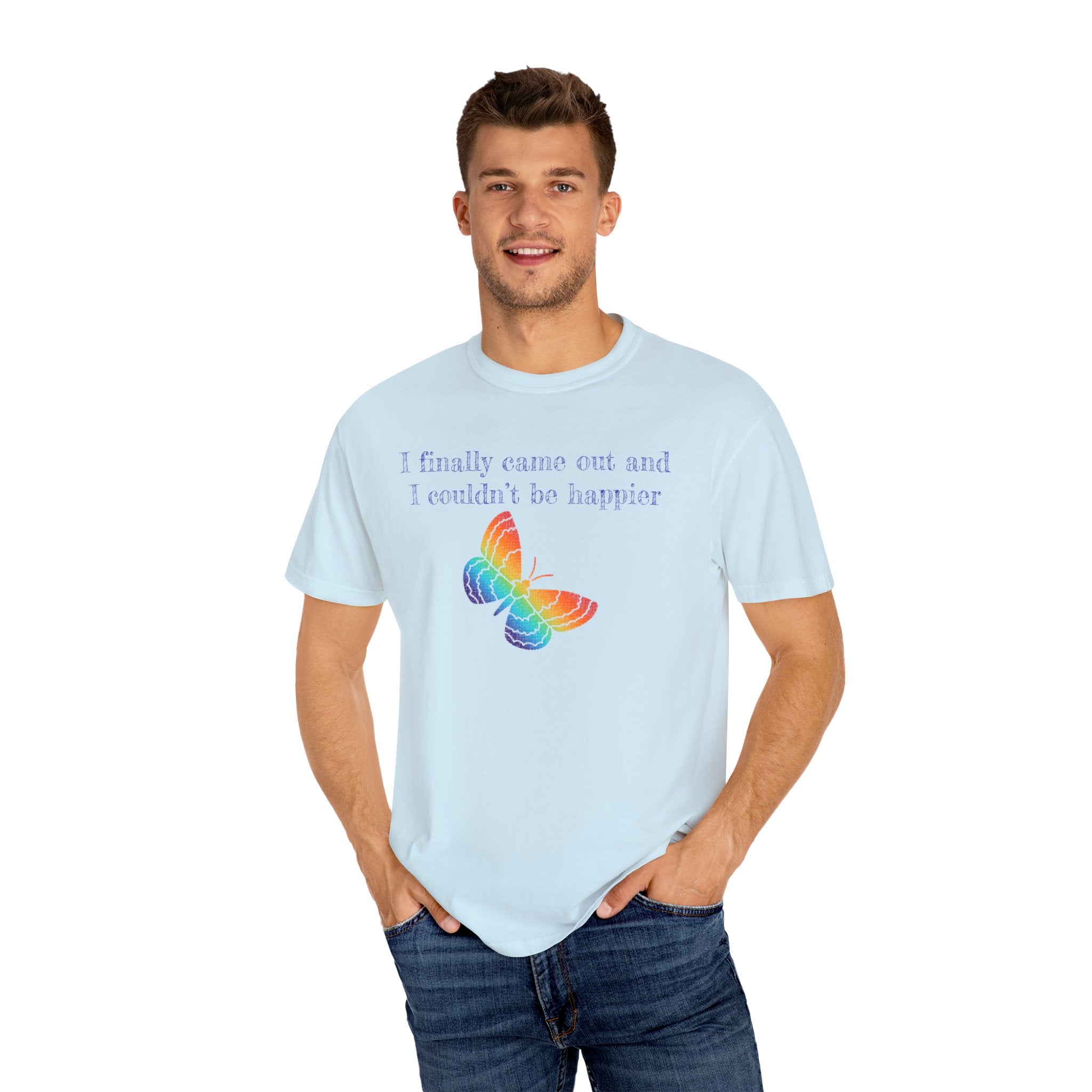 "I Finally Came Out" Pride Butterfly T-Shirt