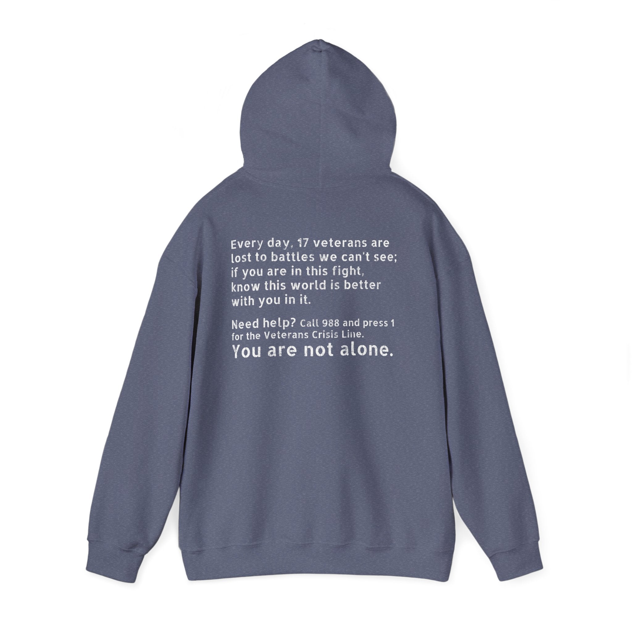 Save A Life; Hug A Veteran - Hoodie
