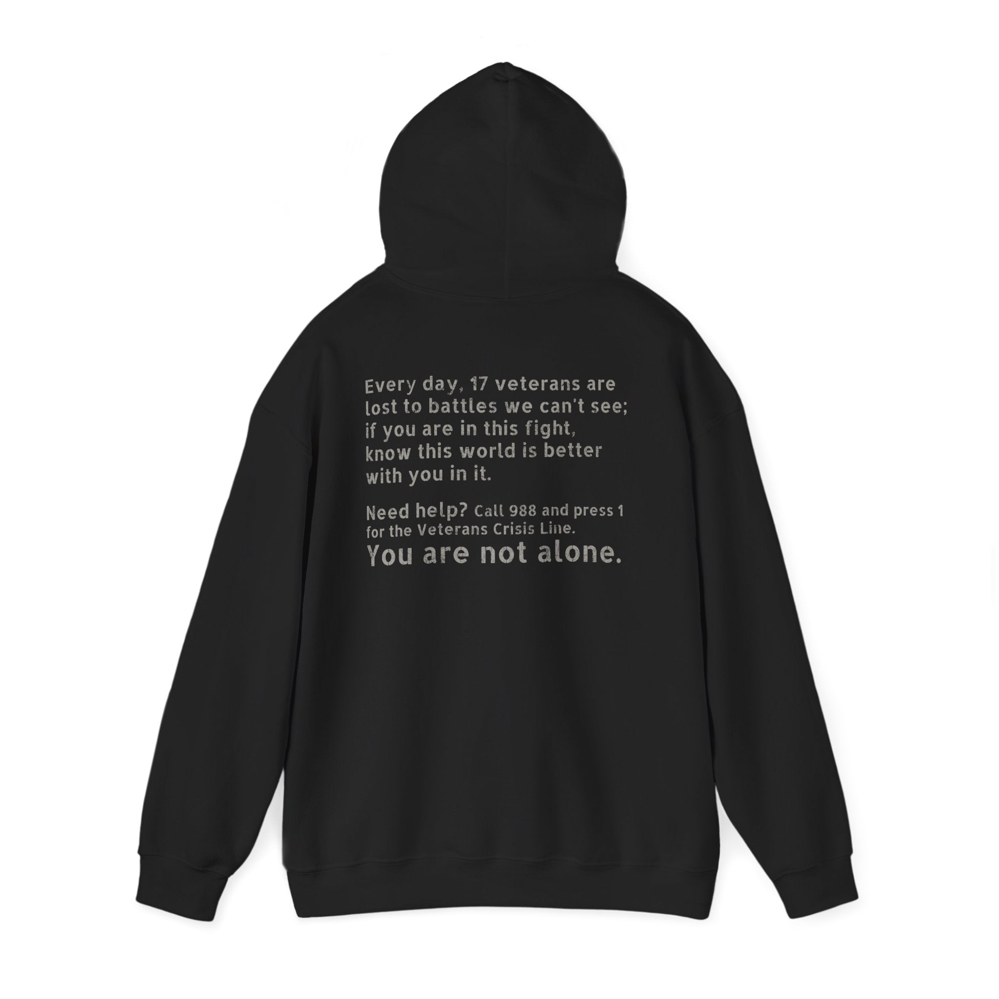 Save A Life; Hug A Veteran - Hoodie