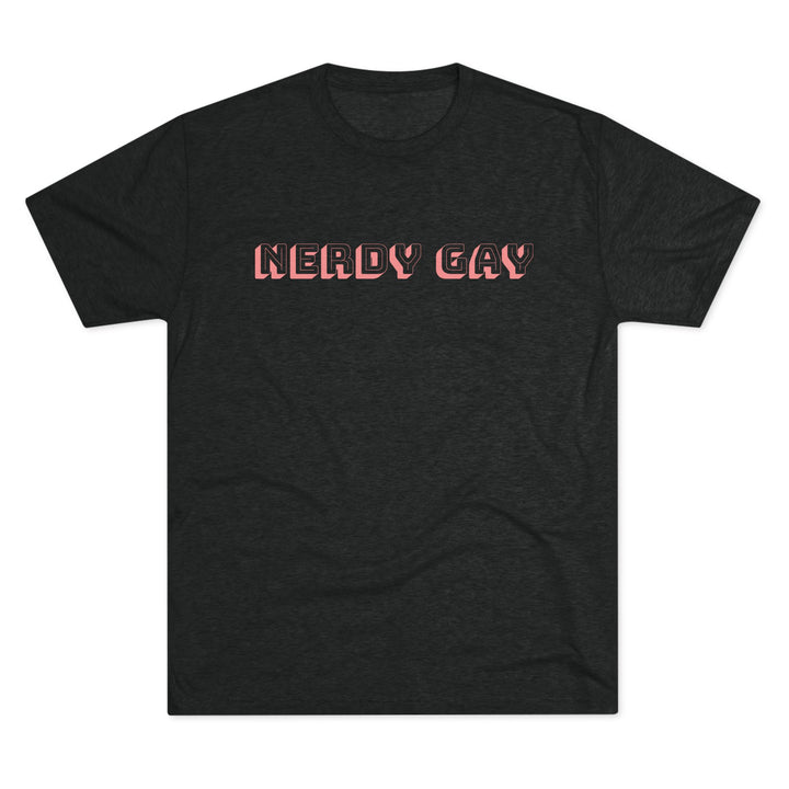 Nerdy Gay Black/Pink T-Shirt