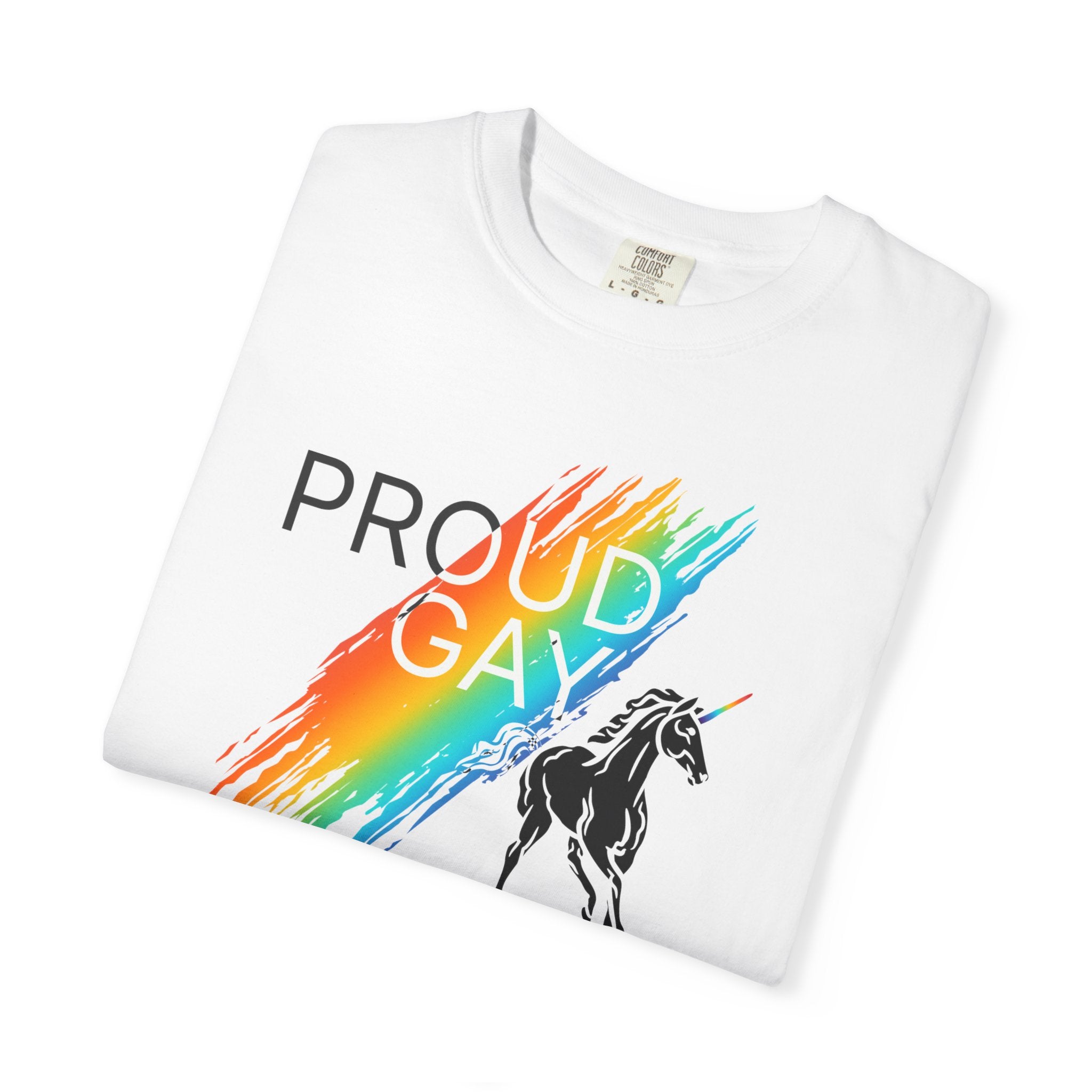 Proud Gay Rainbow Unicorn T-Shirt
