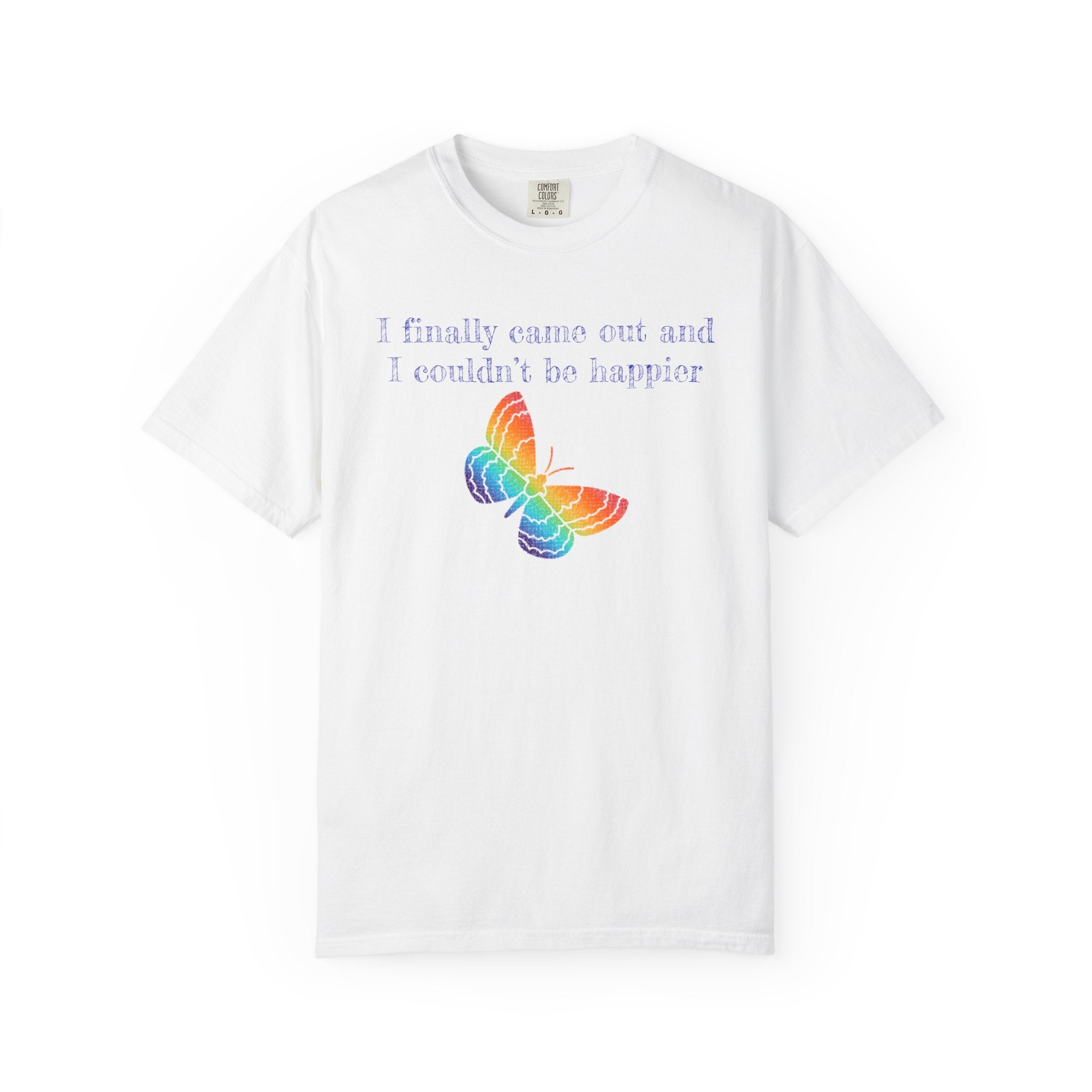 "I Finally Came Out" Pride Butterfly T-Shirt