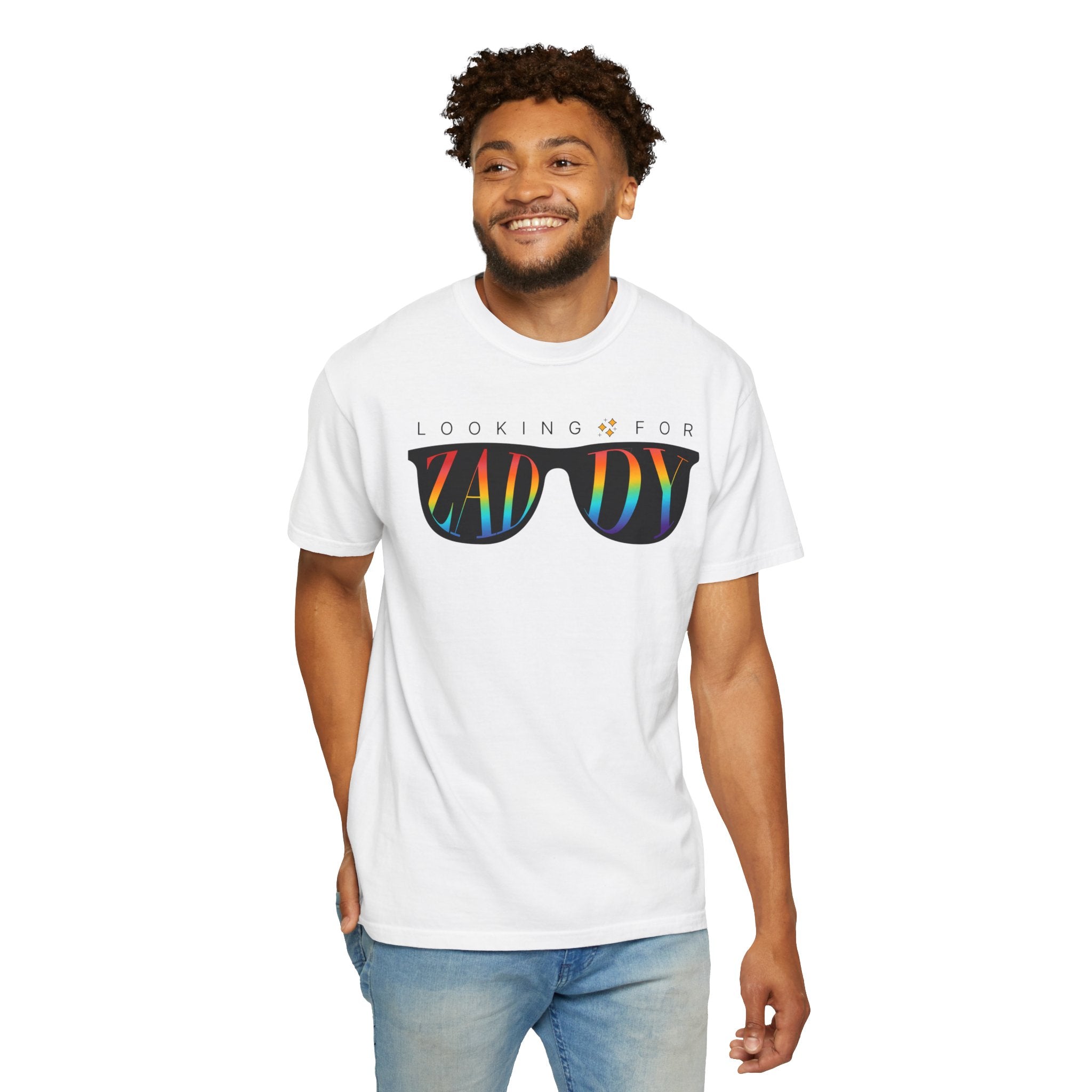 Looking for Zaddy Rainbow Pride T-Shirt