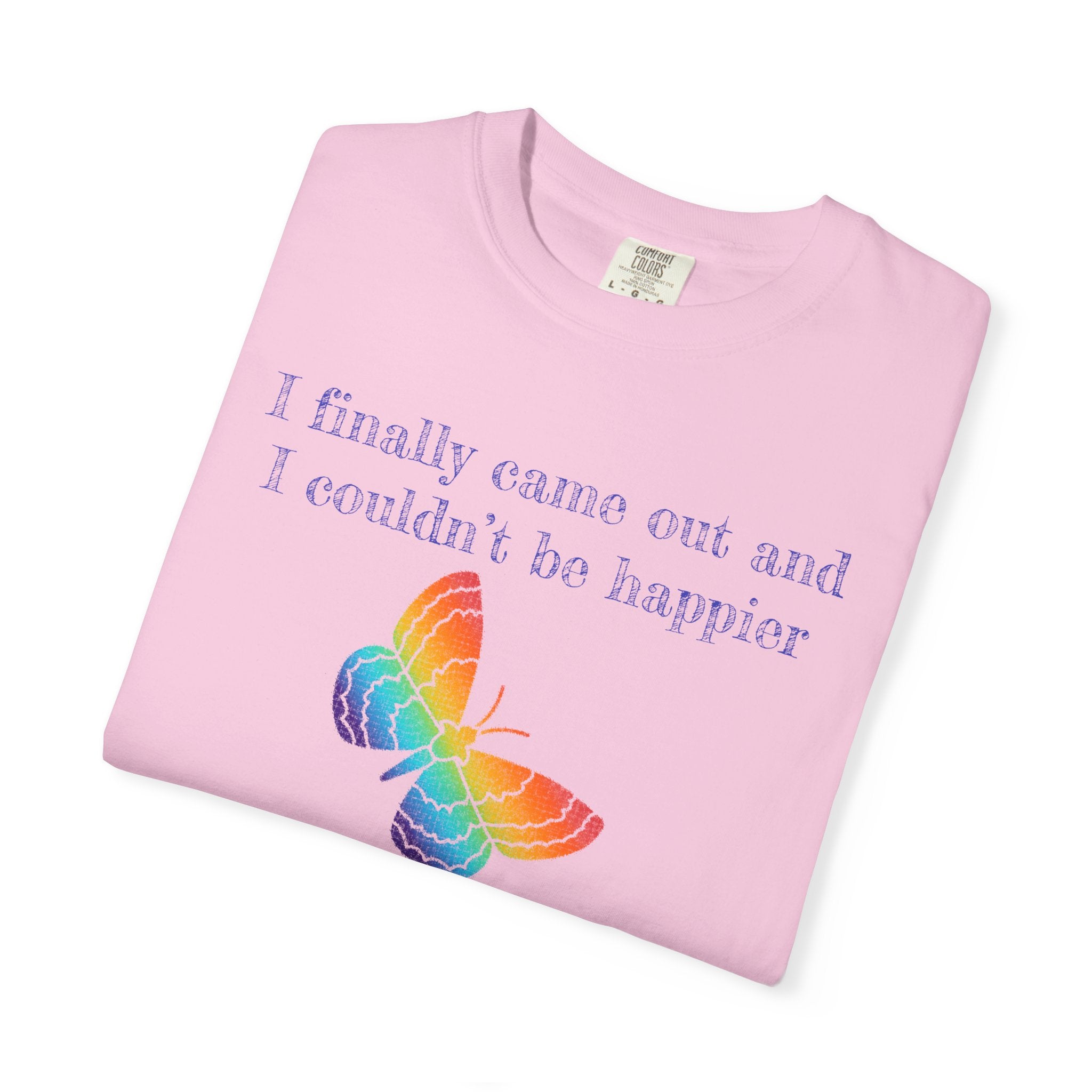 "I Finally Came Out" Pride Butterfly T-Shirt