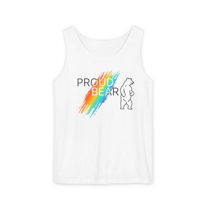 Proud Bear Rainbow Tank Top