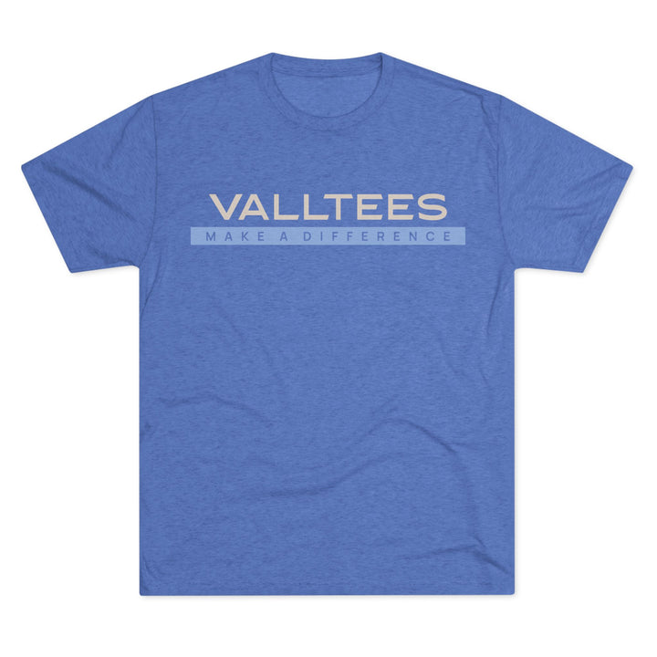 Valltees "Make a Difference" Blue/Morpho T-Shirt