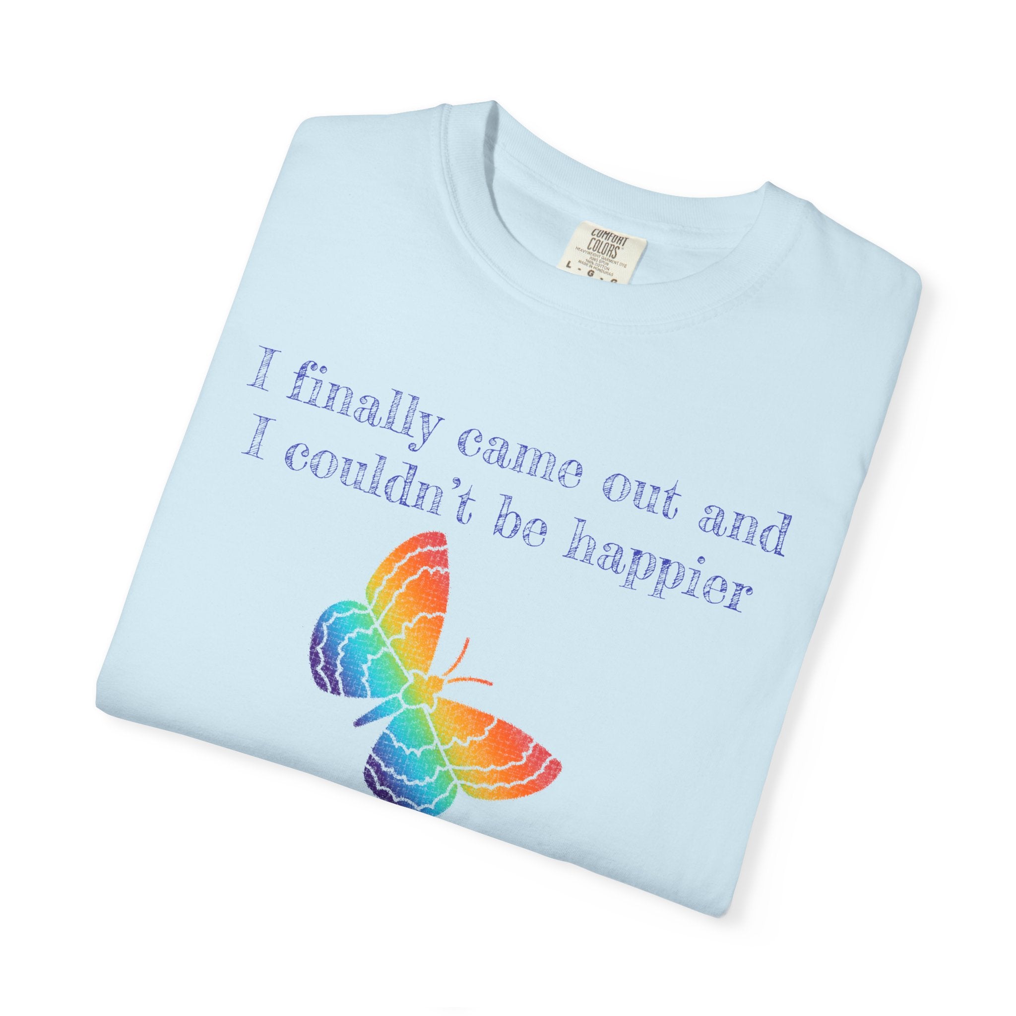 "I Finally Came Out" Pride Butterfly T-Shirt