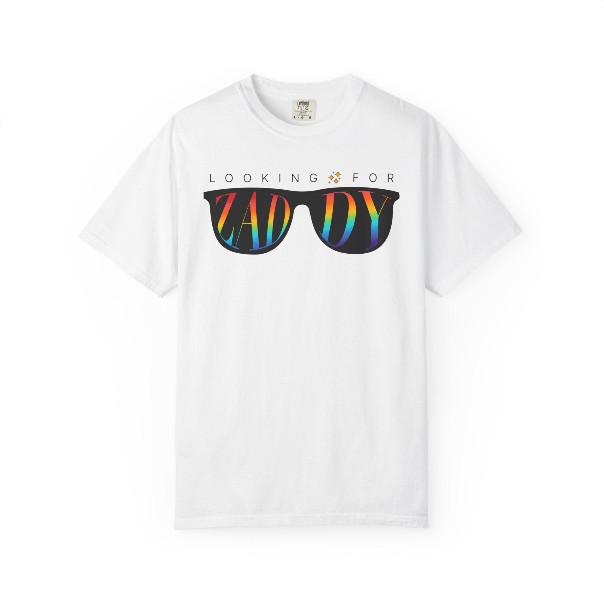 Looking for Zaddy Rainbow Pride T-Shirt