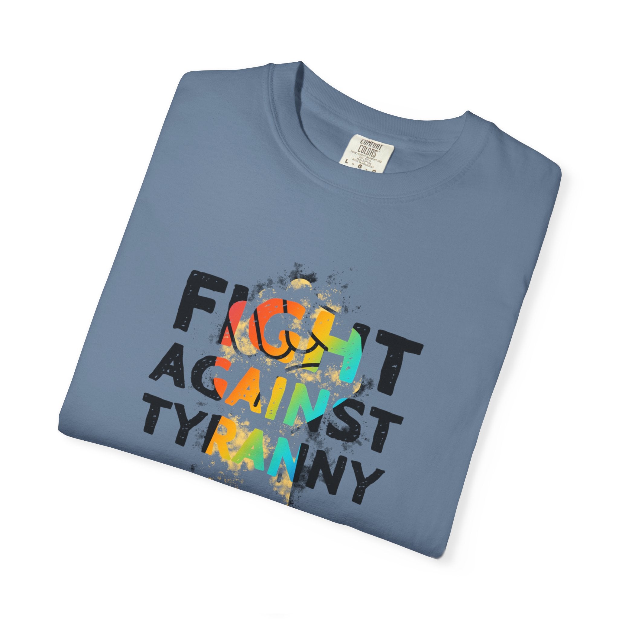 Fight Against Tyranny Rainbow Pride T-Shirt