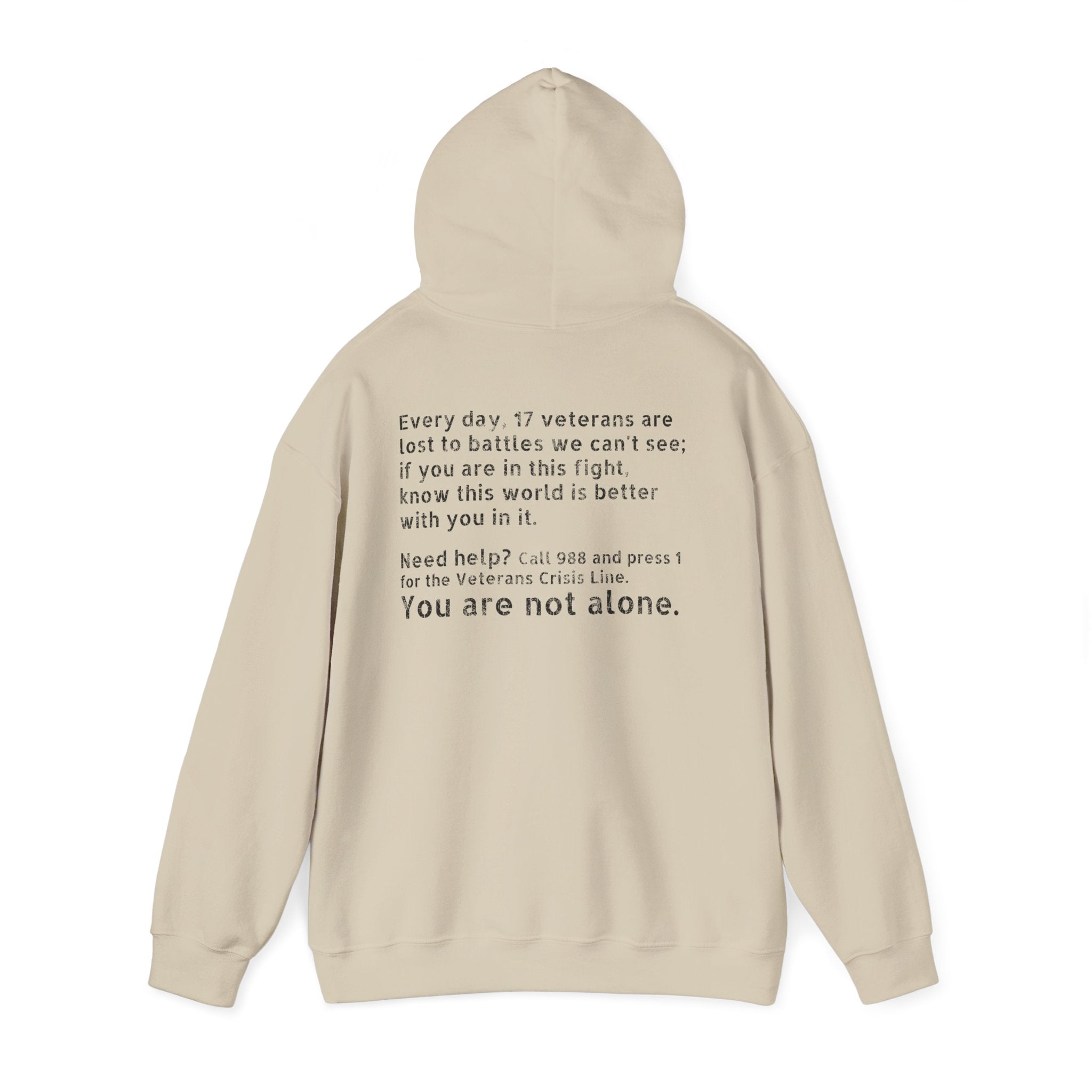 Save A Life; Hug A Veteran - Hoodie