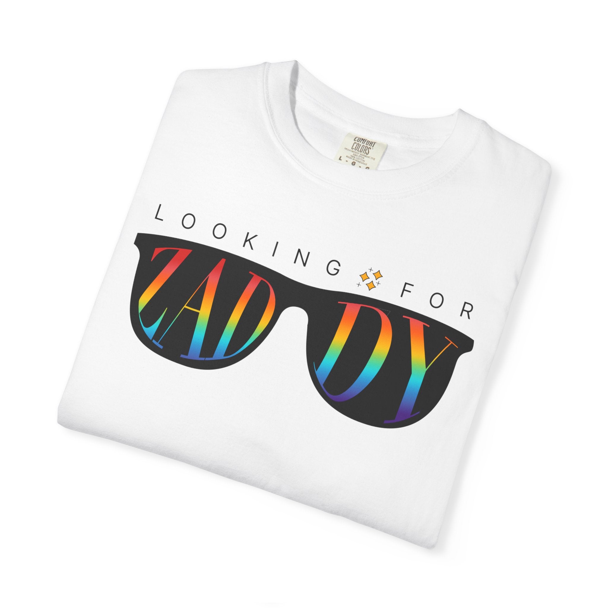 Looking for Zaddy Rainbow Pride T-Shirt