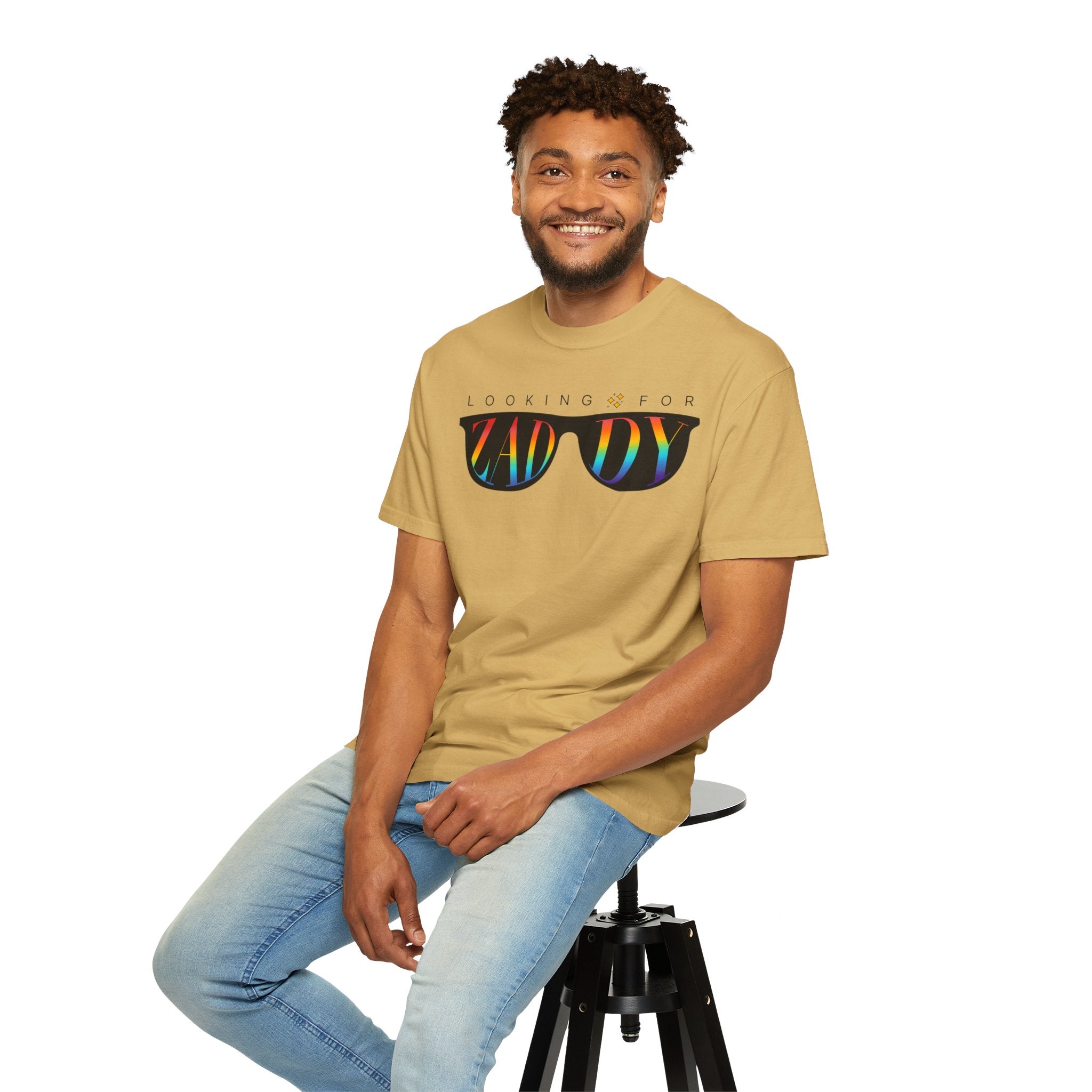 Looking for Zaddy Rainbow Pride T-Shirt