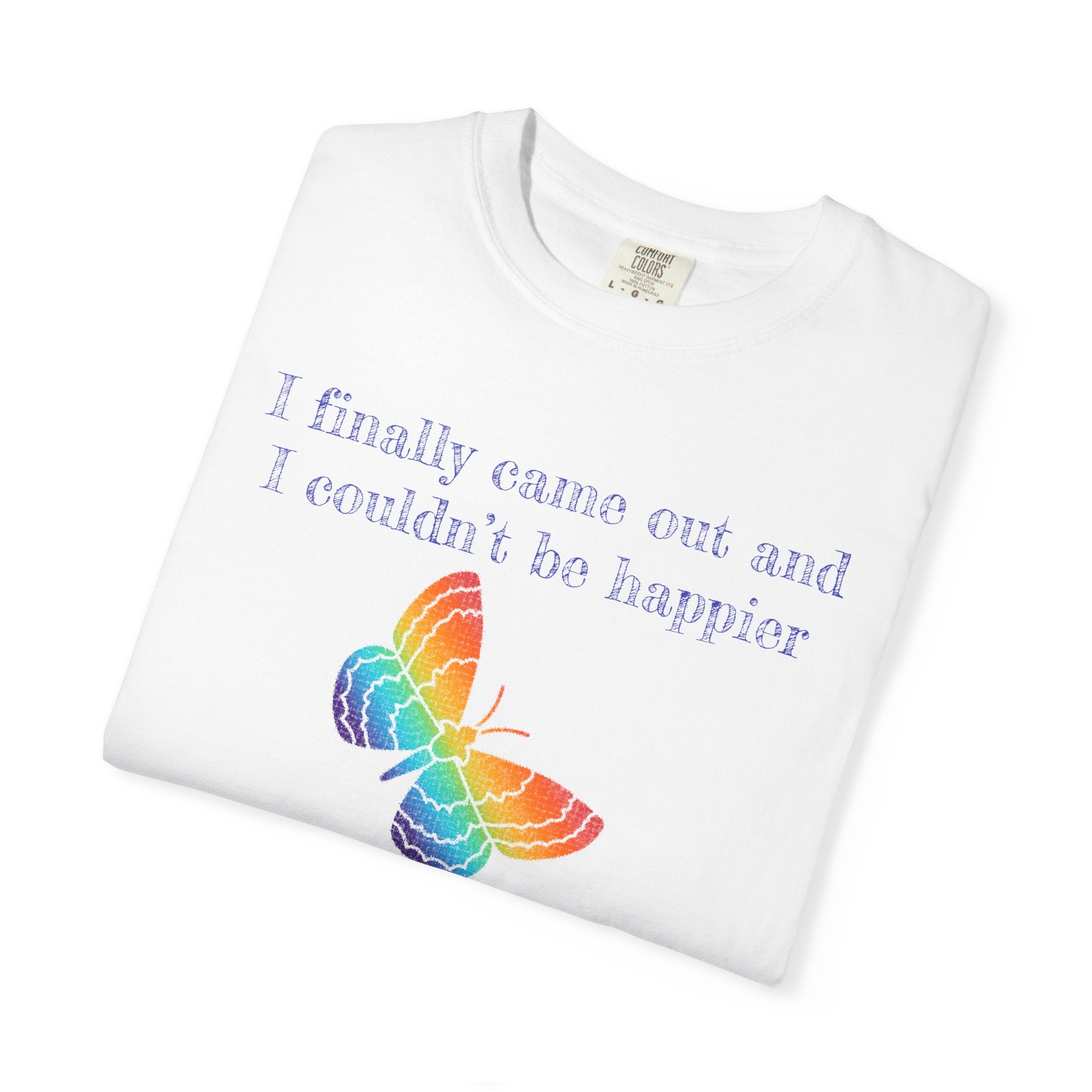 "I Finally Came Out" Pride Butterfly T-Shirt