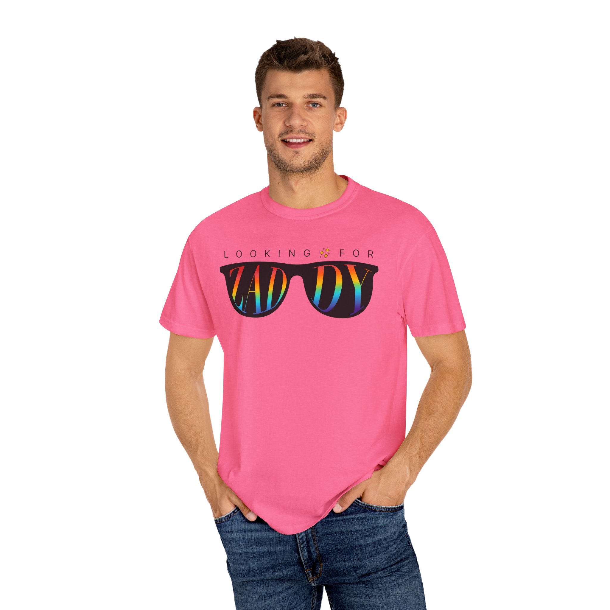 Looking for Zaddy Rainbow Pride T-Shirt