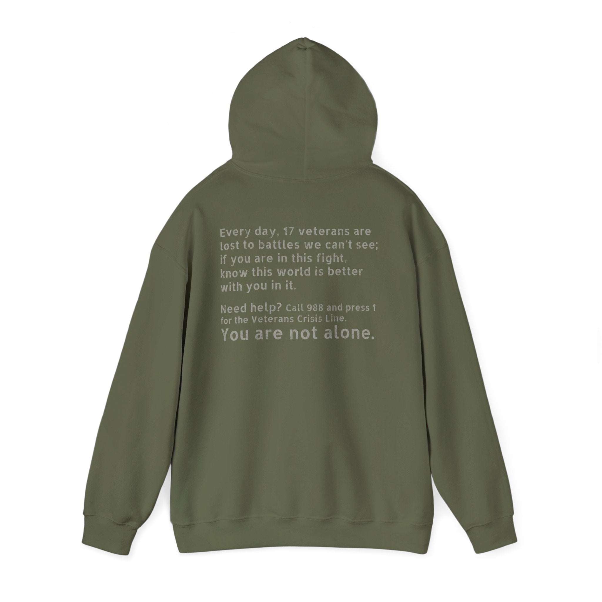 Save A Life; Hug A Veteran - Hoodie
