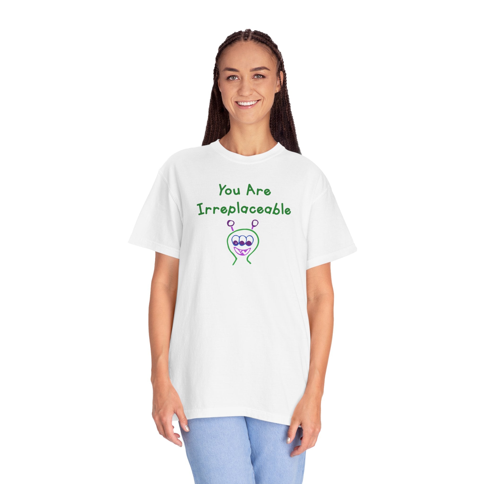 You Are Irreplaceable Alien 100% Cotton T-Shirt