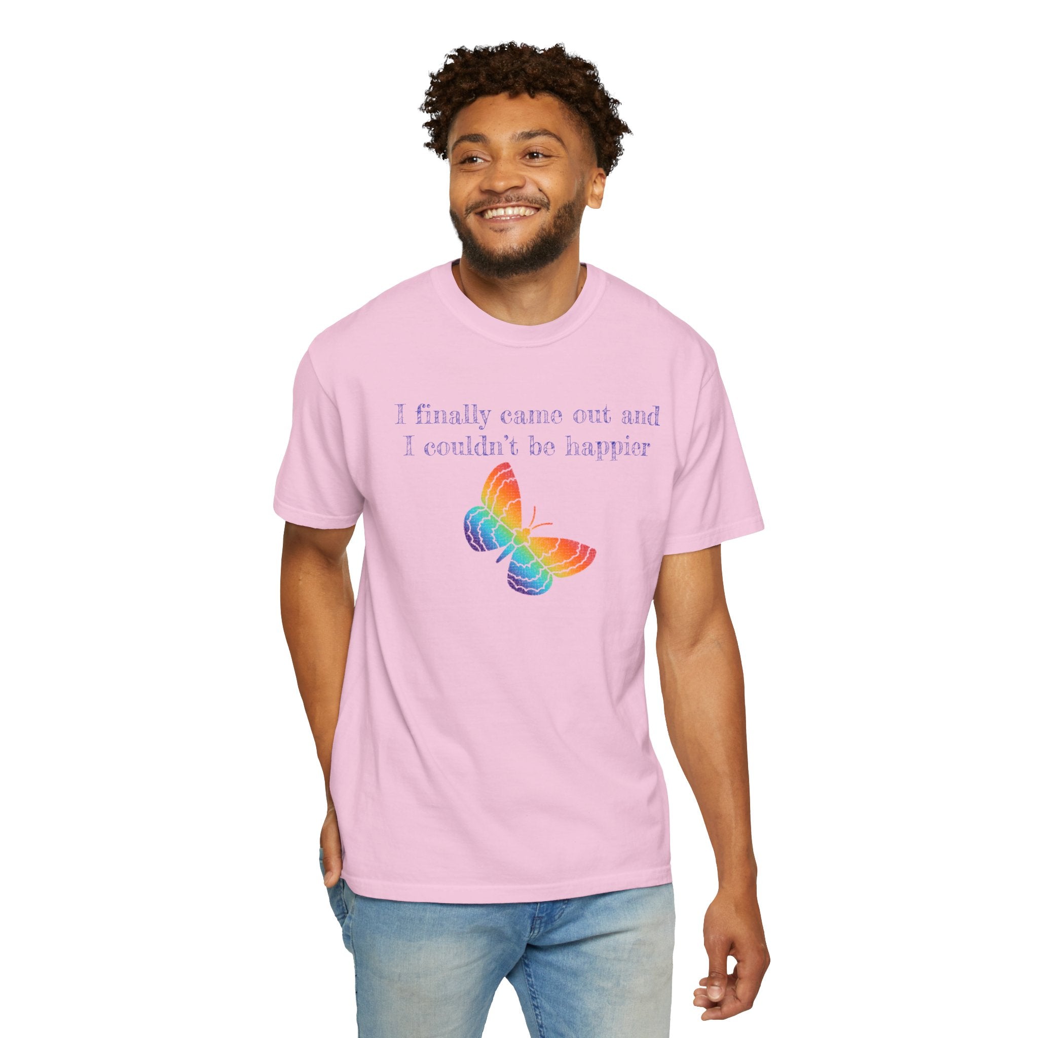 "I Finally Came Out" Pride Butterfly T-Shirt