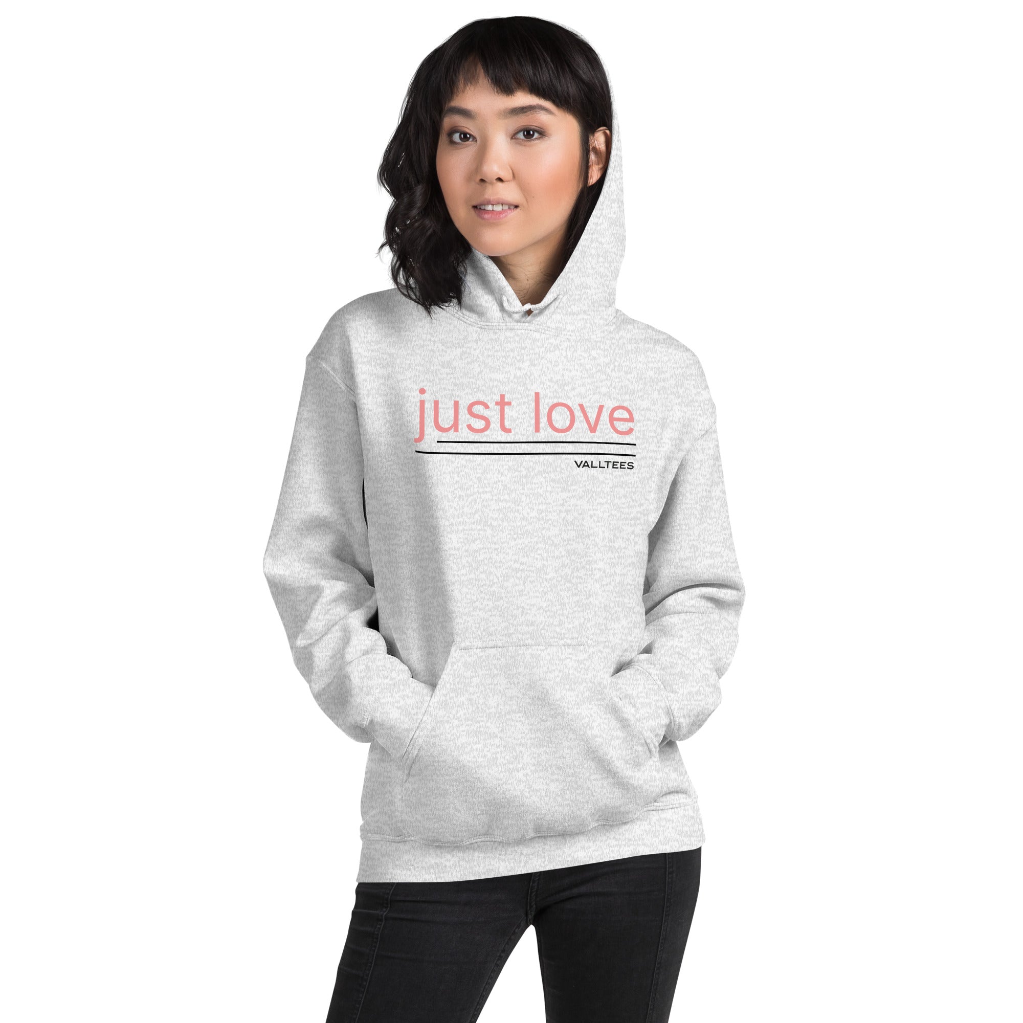 Just Love Hoodie – Valltees